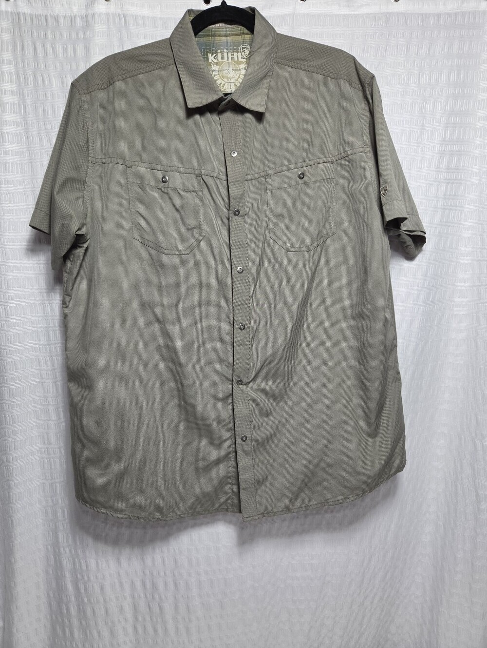Kuhl Men's Stealth Shortsleeve Shirt. Size L